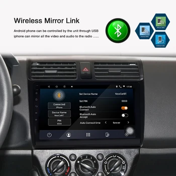 Carplay Автомобилен Мултимедиен Автомобилен GPS Радио за 2005 2006-2010 Suzuki Swift От 10.1