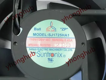 SJ1725HA1 AC 110-120 В 170x170x51 мм Сървър Вентилатор за охлаждане