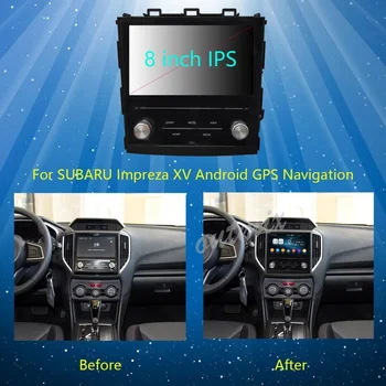 Android Tesla Оттичане 12,1-Инчов Екран за Subaru Forester XV 18+ Аудио Плейър GPS Навигация IPS 4K Мултимедиен Блок Autostereo