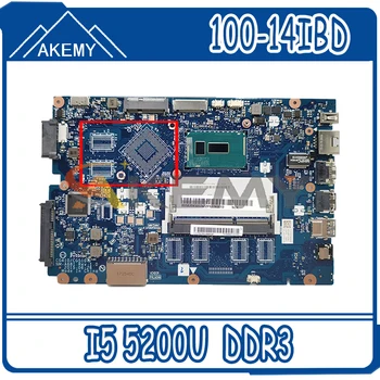 Akemy CG410/CG510 NM-A681 дънна Платка За Lenovo 100-14IBD дънна Платка на лаптоп Процесор I5 5200U DDR3 Тестова Работа
