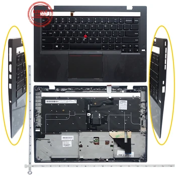 клавиатура за лаптоп Lenovo X1 carbon X1C NX1C година САЩ С поставка за ръце на Горния капак