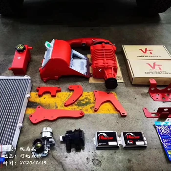 Turbo VT Racing HKS Supercharger Kit For Jeep Wrangler 3.6 L V6 Power for Upgrade Pentastar 3.0 3.6