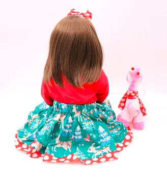 симпатична усмивка Лоли 60 см кукла реборн Реалистичен новородено Bonecas Bebe момиче 3/4 силиконови кукли реборн дете да се играе у дома играчка