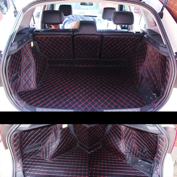 влакна кожена подложка на багажника за кола за bmw x1 2009 2010 2011 2012 2013 e84 автомобилни аксесоари