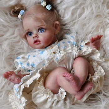 Reborn Kit е 12 Инча (ите) Reborn Baby Vinyl Кукла Комплект Неокрашенный В разглобено формата на Кукла резервни Части САМ на Празна Reborn Кукла Kit