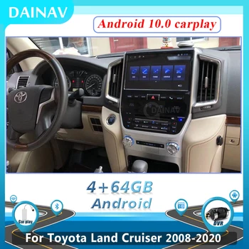 Carplay Android Авто Авторадио Плеър За Toyota Land Cruiser 2008-2020 Автомобилното Радио 2 Din Мултимедиен DVD Плейър GPS Навигация