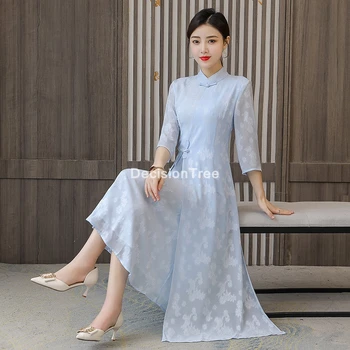 2021 aodai виетнамски дрехи, рокли aodai вьетнамское рокля вьетнамское традиционната рокля рокля елегантна вечерна рокля aodai