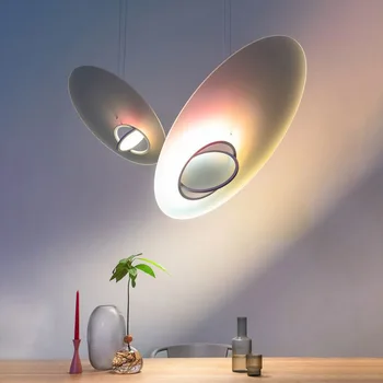 скандинавски окачен лампа блясък suspension lumiere осветление light окачен лампа с трапезария и дневна светлина окачен лампа