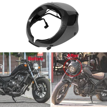 Мотоциклет Фарове Преден Обтекател на Предното Стъкло на Вятъра Дефлектор за Honda Rebel CMX 500 300 Бунтовник 500 2020-2021