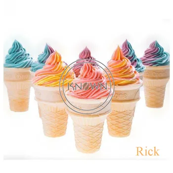Неръждаема Стомана Сребърна Маса Мини Мек Сладолед Като Вендинг Машина 3 Флейвора Създател на сладолед