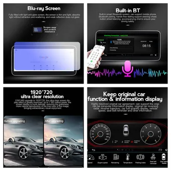 Новост! 4G LTE 4+64G Android 9,0 Радио Кола DVD Аудио Плейър GPS navigaiton За Audi Q5 2009 2010 2011 2012 2013 2016 2017