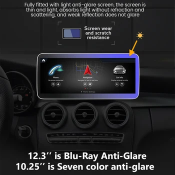 Авто Android GPS Навигация За Mercedes Benz B-Class W246 2011-2018 Qualcomm БТ 1920*720 WIFI 4G LTE 8+256G carplay Мултимедия