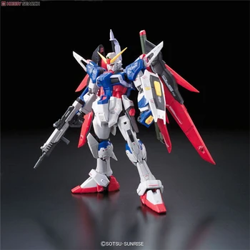 Bandai Original Gundam RG 11 1/144 Destiny Gundam Assembly Model Action Figure Decoration Collection Toy Birthday Gift