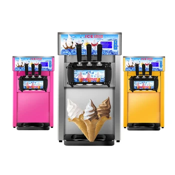 Настолен компютър 18L/H CE машина за мек сладолед за дома топла продажби през лятото