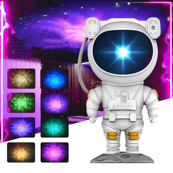 Новият Galaxy ABS Проектор, Лампа на Звездното Небе нощна светлина За Дома Спалня Декор Астронавт Декоративни осветителни Тела Детски Подарък