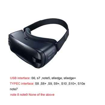 Gear VR 4.0 VR 3D Очила за Виртуална Реалност VR 3D BOX Първоначалния Пакет за Samsung Galaxy S9 S9Plus S8 S8+Note5 S6 S7 S7 Edge