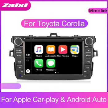 За Toyota Corolla E140 Седан 2006~2013 Android 2Din Авто MP5 Мултимедиен видео DVD плейър GPS Автомобилното Радио Авто Радио Стерео Аудио