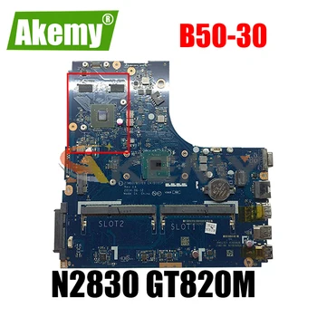 Akemy ZIWB0/B1/E0 LA-B101P подходящ за Lenovo В50-30 дънна Платка на лаптоп процесор N2830 GT820M (без пръстови отпечатъци) тест