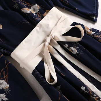 2021 Дълго Кимоно Традиционен Cosplay Гейша Облекло Печат Мода V-образно деколте на Роклята на Жената Юката Японски Стил