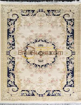 китайски вълнен килим китайски вълнени килими Голяма площ за декорация на пода в стаята Hmade вълнен килим френски
