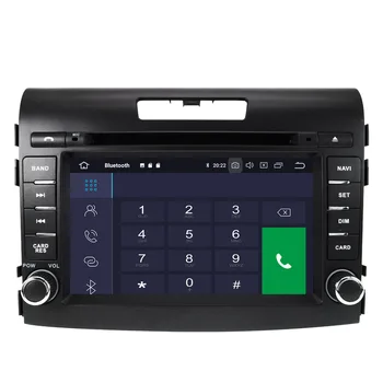 За Honda CRV 2012-2016 Автомобилен Плейър GPS Навигация 128 GB Android Авто Радио Стерео Главното Устройство Аудио Рекордер