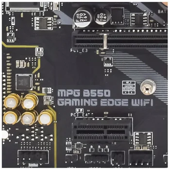 MPG B550 GAMING EDGE, WIFI За Десктоп Дънна Платка MSI AM4 B550M DDR4 128 GB M. 2 HDMI PCI-E 4,0 USB3.2 ATX Високо Качество