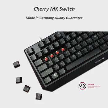 Оригиналната Cherry MX BOARD, 1.0 TKL Жичен Ръчна Детска Клавиатура с Индивидуалните PBT keycaps Cherry Switch Computer Gamer USB