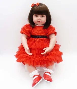 Мода Кукла Реборн Реалистични Bebe Reborn Ръчно Изработени Детски Играчки Момиче Силиконови Мадами Специален Подарък Кукла Реборн Бебета Brinquedos Bjd